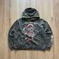 Ed Hardy Dragon Zebra Camo Christian Audigier Pullover Hoodie