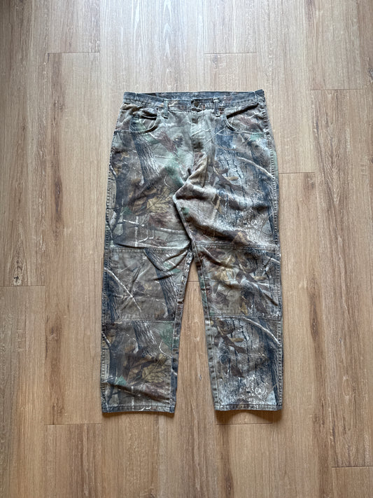 Vintage Wrangler Forest Camo Double Knee Pants