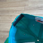 Vintage 90s Nike Logo Teal Elastic Fitted Hat