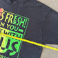 Vintage 90s Life Is Fresh When You Live It With Jesus Tee