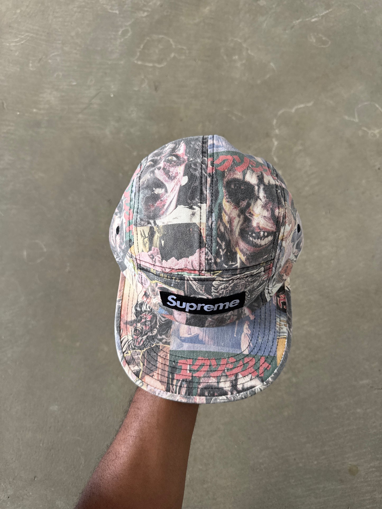 Supreme The Exorcist Multicolor Camp Cap Hat