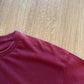 Stussy International Burgundy Spellout Tee