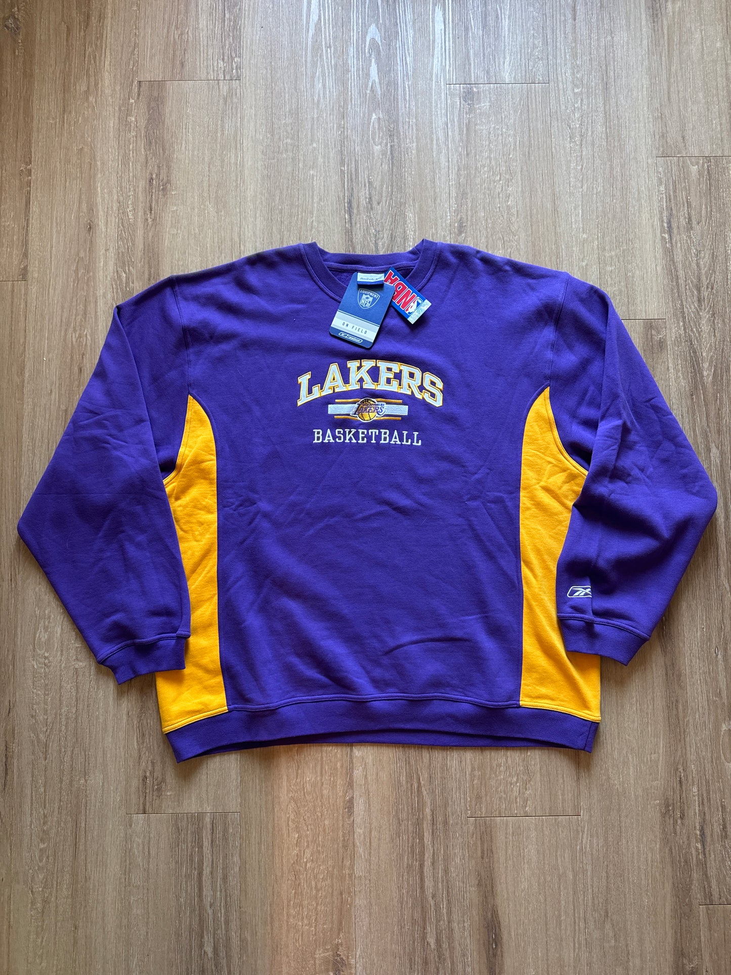 Vintage Reebok Los Angeles Lakers NBA Basketball Sweatshirt