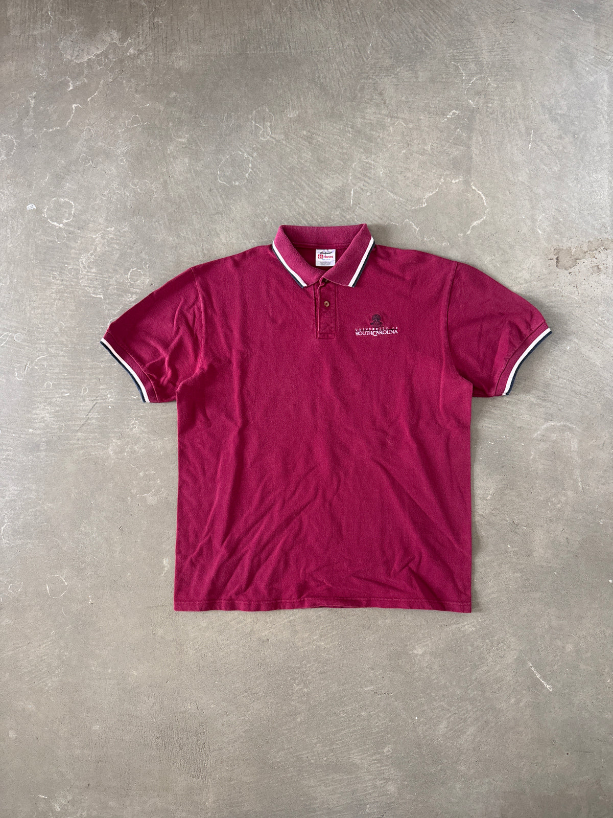 Vintage University Of South Carolina Gamecocks Polo Shirt