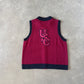 Vintage University Of South Carolina Gamecocks Full Zip Sweater Vest