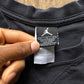 Y2k Nike Jordan 21 Release 2006 Black Tee