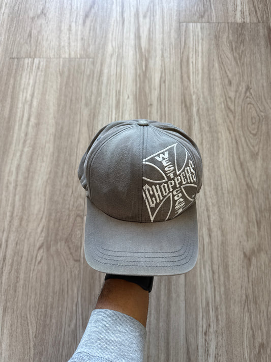 Vintage West Coast Choppers Long Beach California Fitted Hat