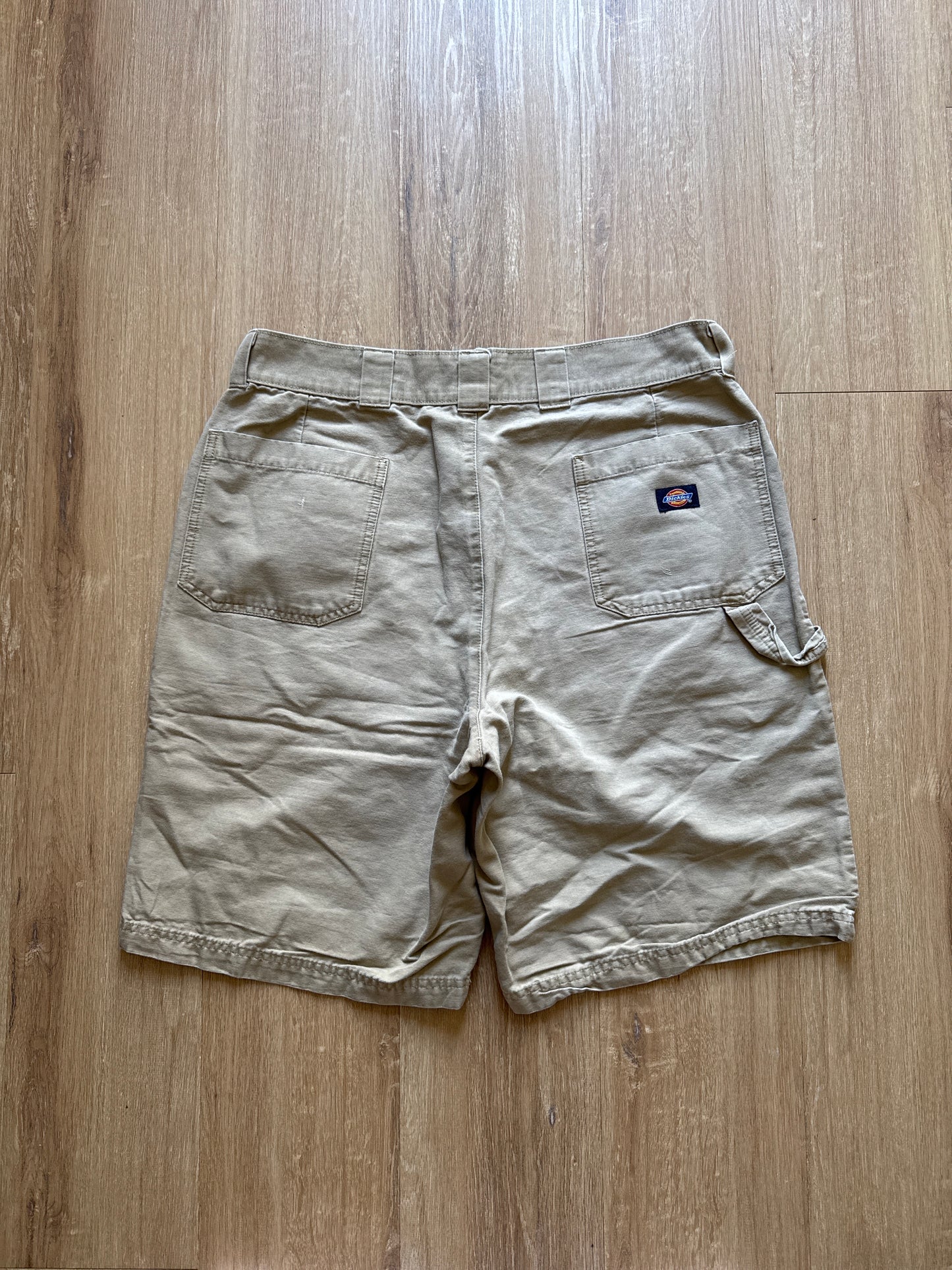 Vintage Dickies Double Knee Tan Carpenter Shorts