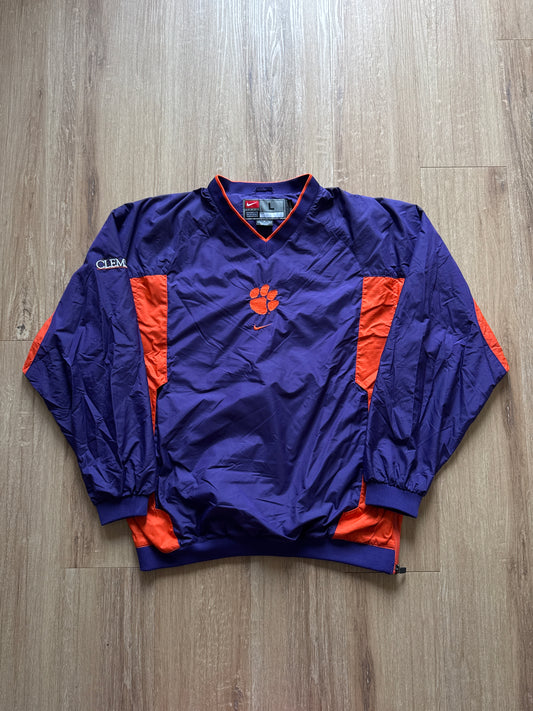 Vintage Nike University Of Clemson Tigers Center Swoosh Pullover