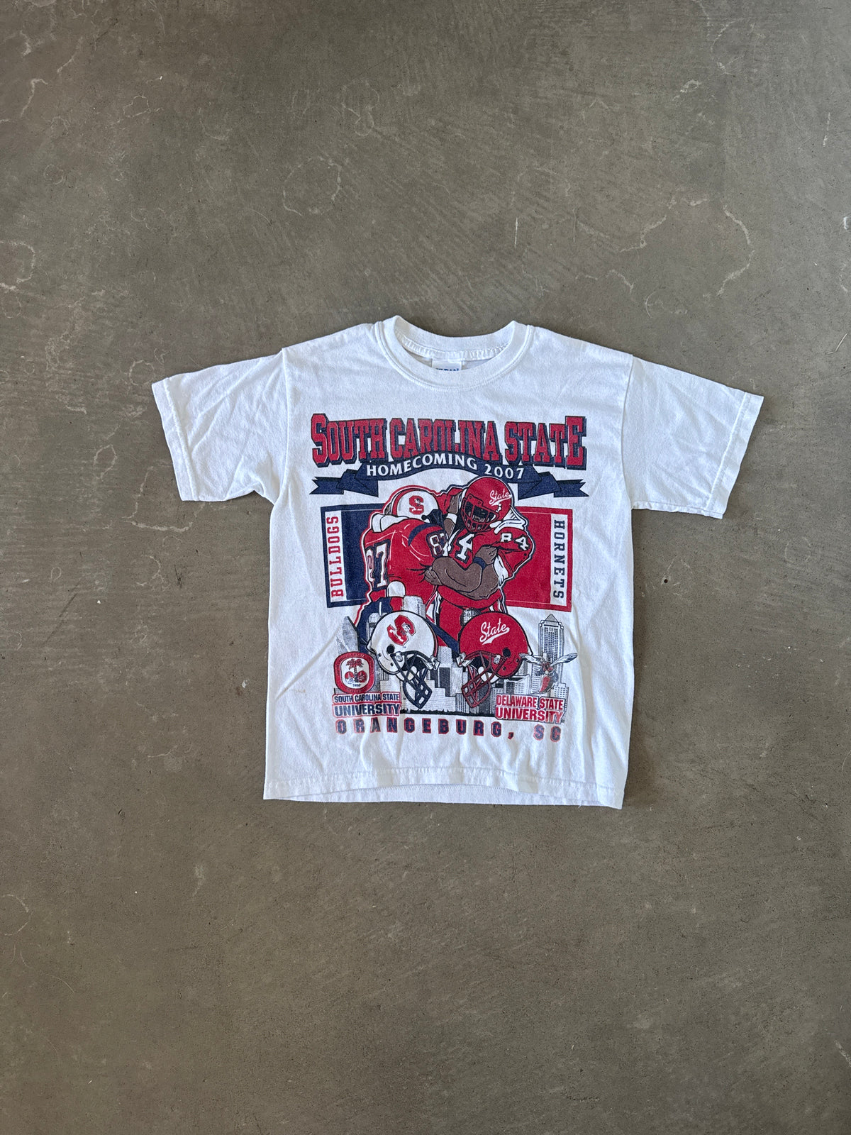 2007 Youth South Carolina State University Bulldogs Homecoming Vs. Delaware State Tee