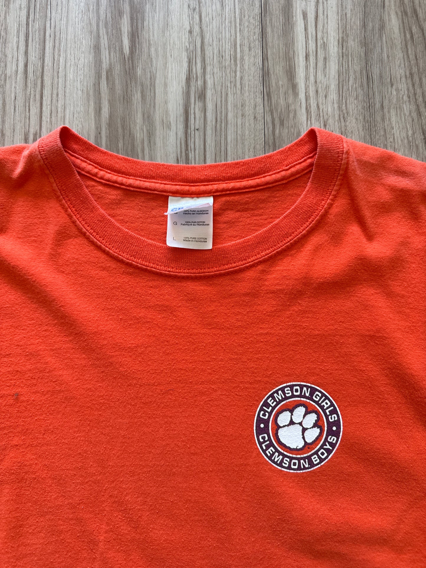 University Of Clemson Tigers Clemson Girls Love Clemson Boys Tee