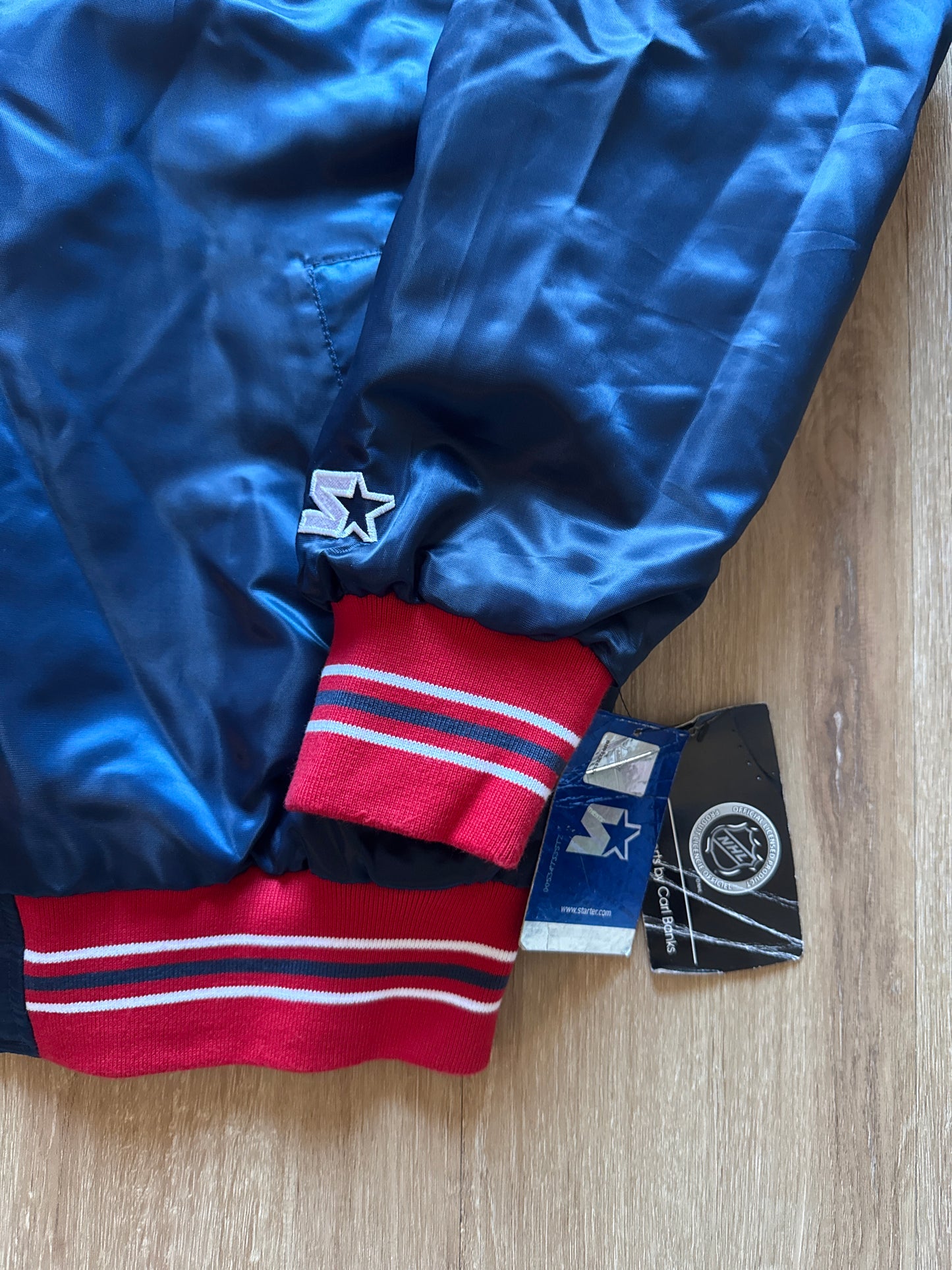 Starter Florida Panthers NHL Satin Bomber Jacket