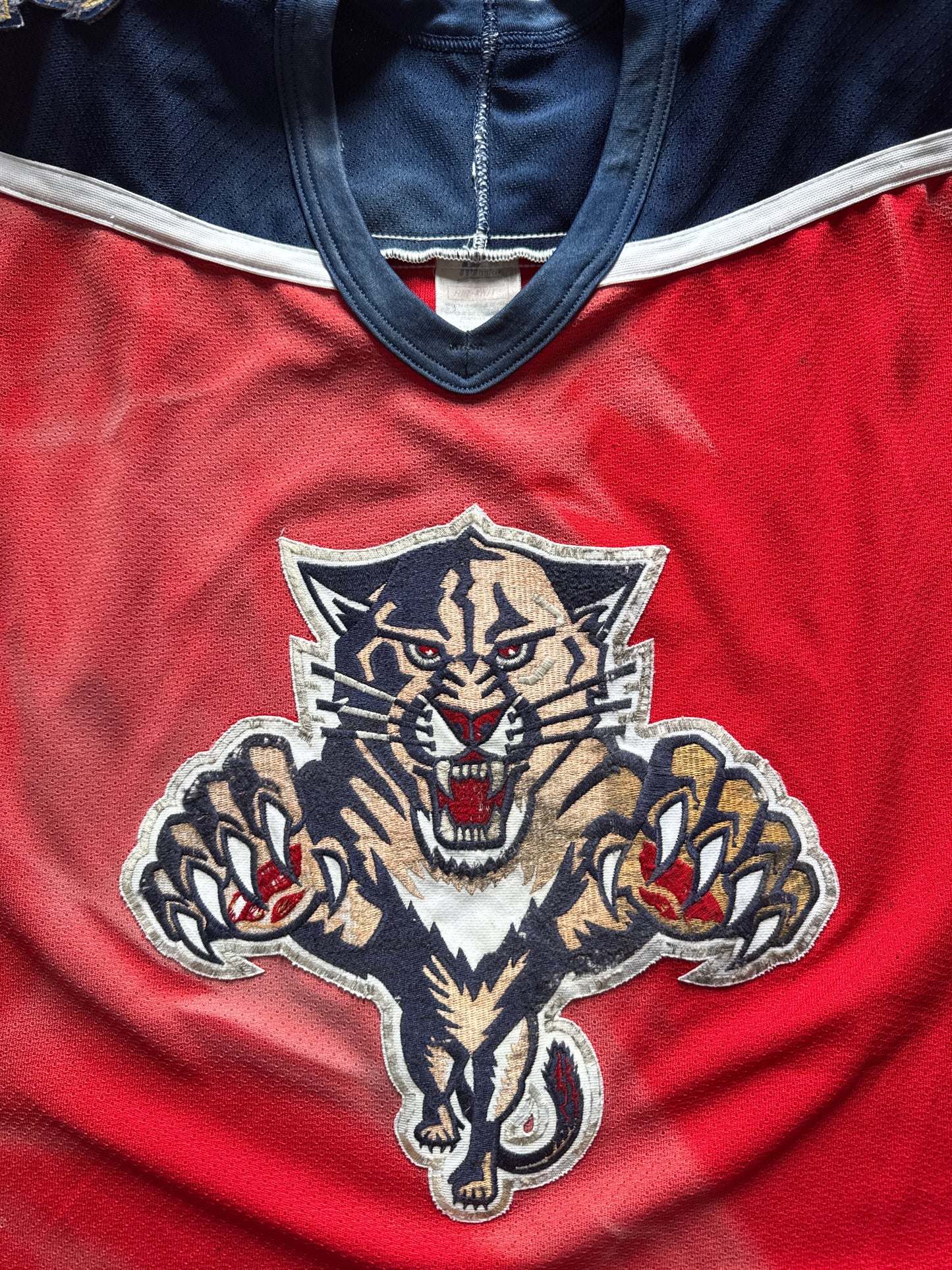 Vintage CCM Florida Panthers Sunfaded Hockey Jersey