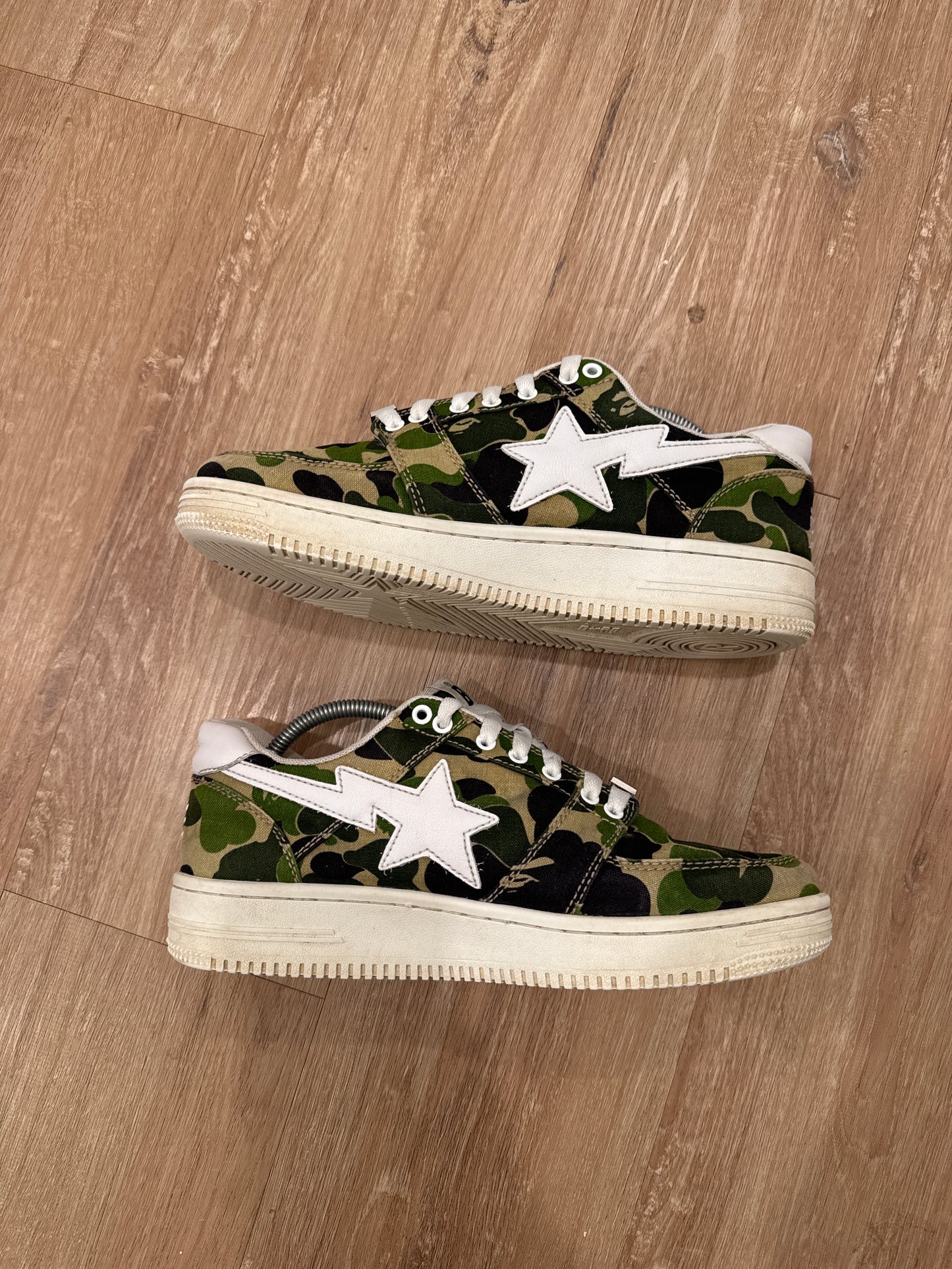 A Bathing Ape Bape Sta Low ABC Camo 20th Anniversary Green