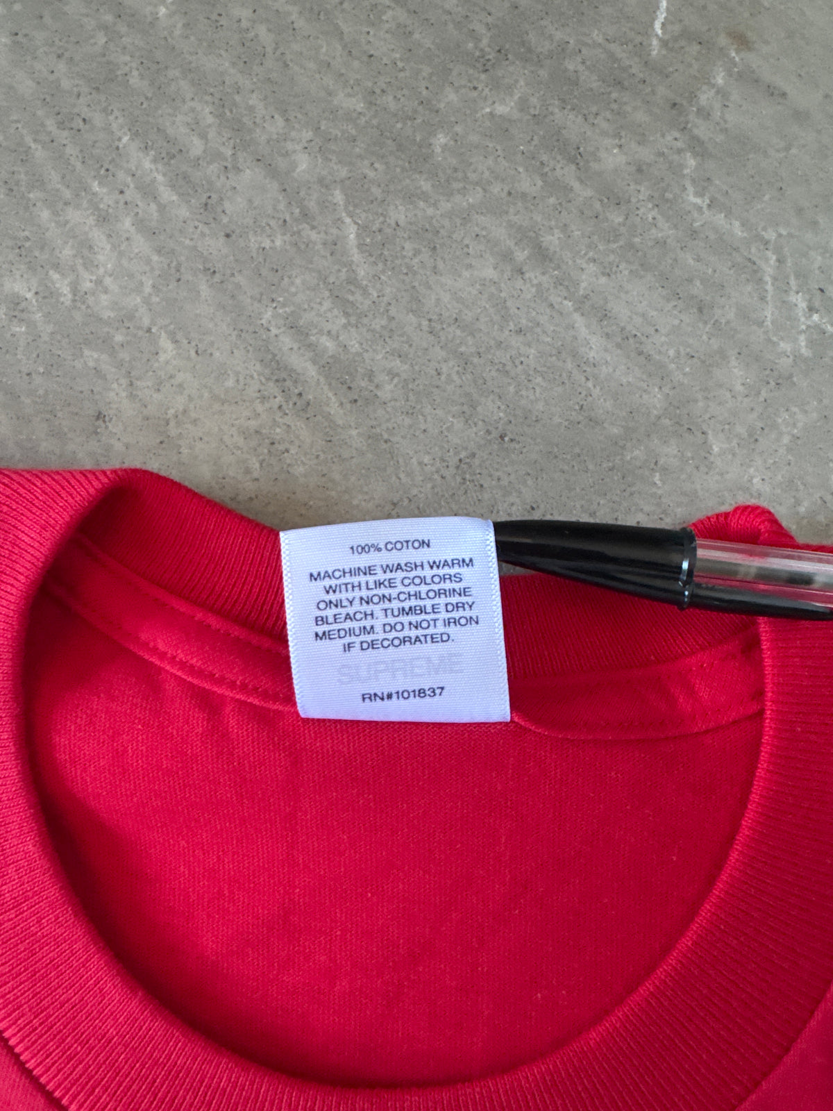 Supreme Bombay Red Tee