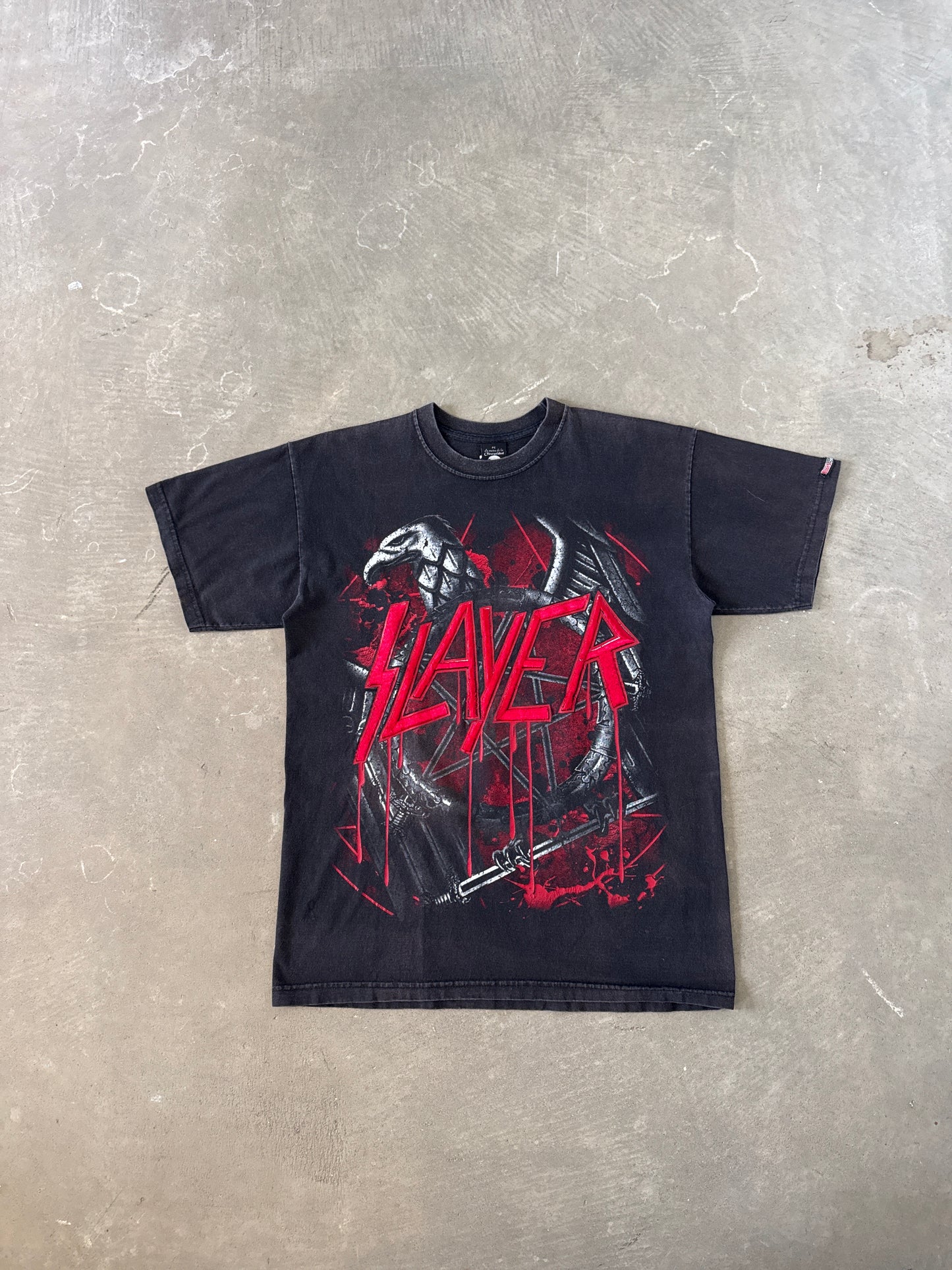Vintage Rock Revolución Slayer Eagle Mexico Band Tee