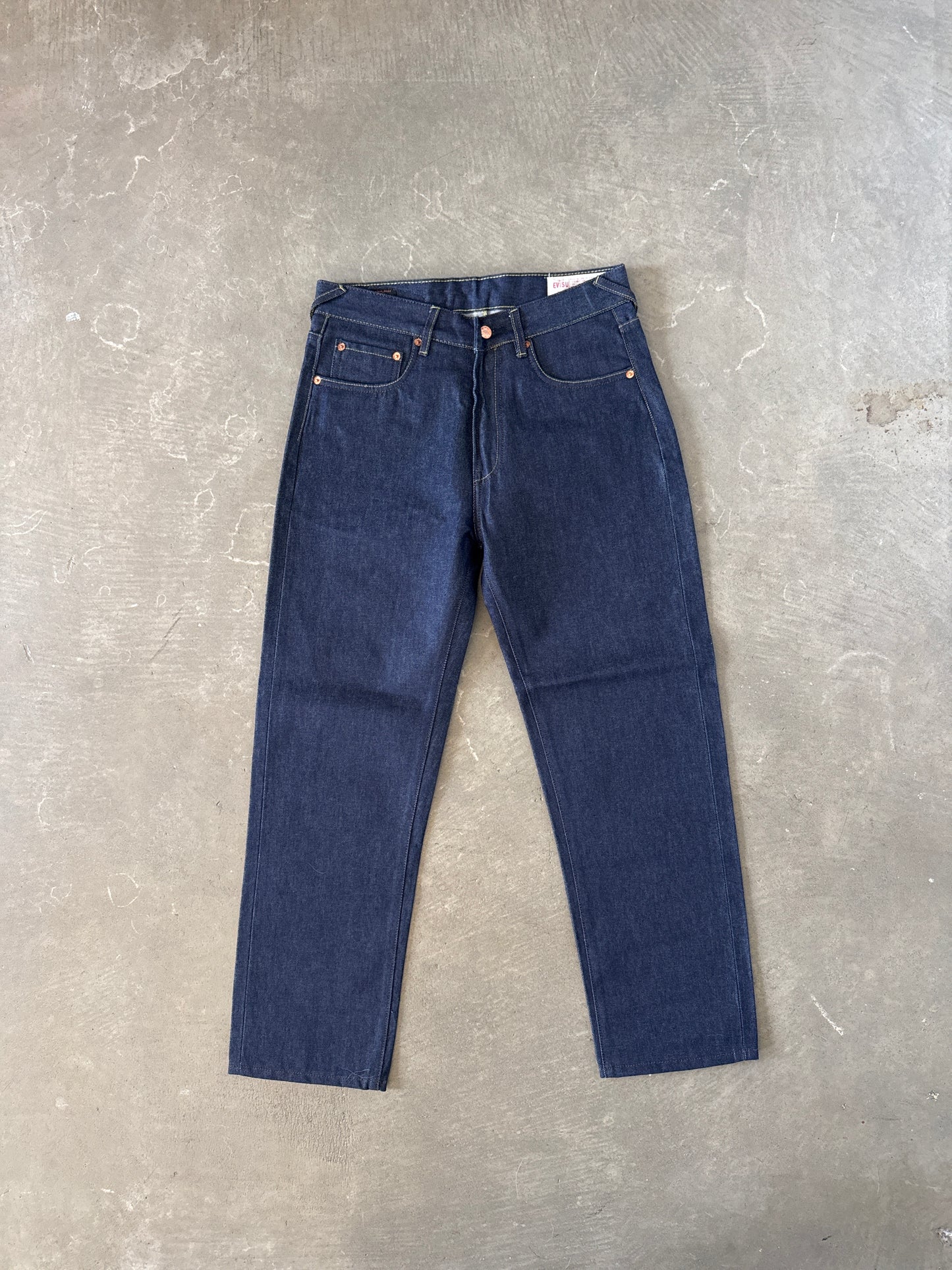 Evisu Japanese Blue Wave Art Selvedge Denim Jeans