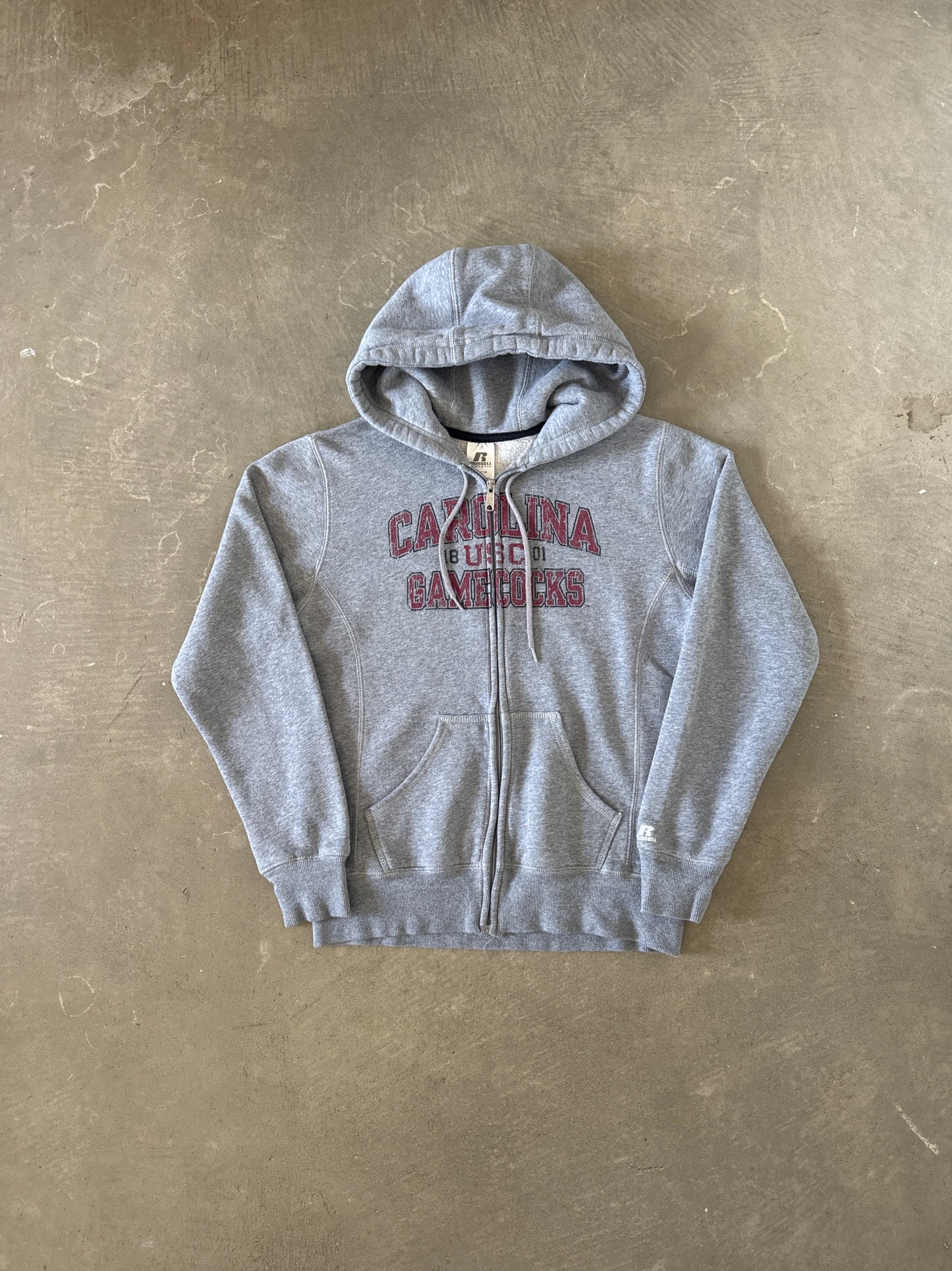 Russell Athletic University Of South Carolina Gamecocks Hooded Zip Up