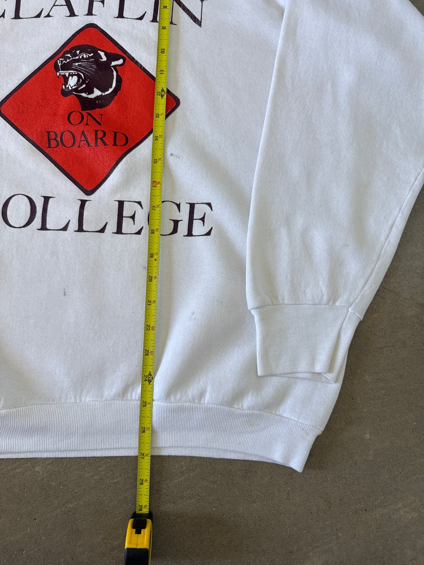 Vintage Claflin College On Board Sweatshirt