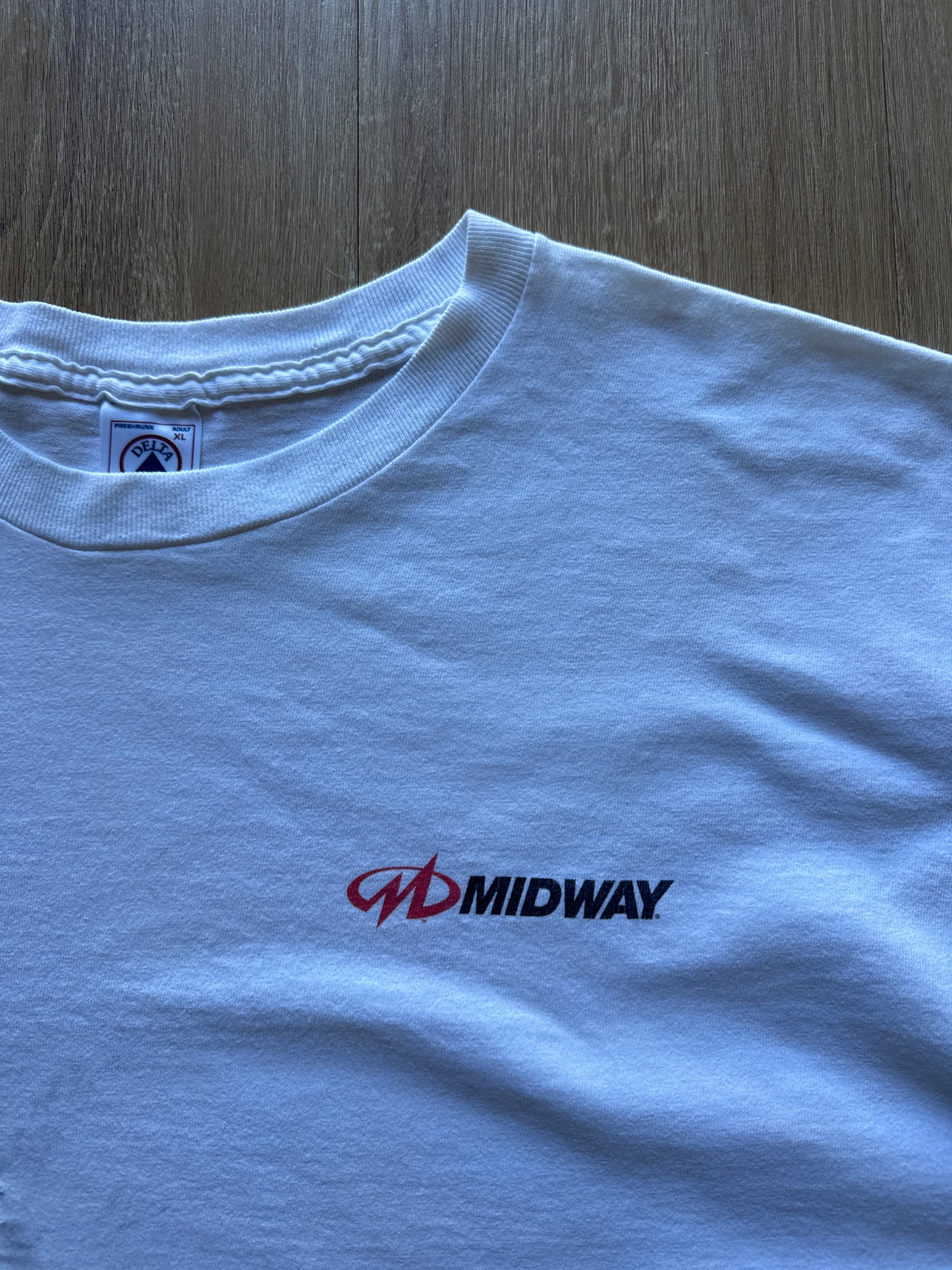 Vintage 1997 NFL Blitz Midway Nintendo PlayStation Game Promo Tee