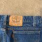 Vintage Levi’s 506 Orange Tab Regular Fit Dark Washed Blue Denim Jeans