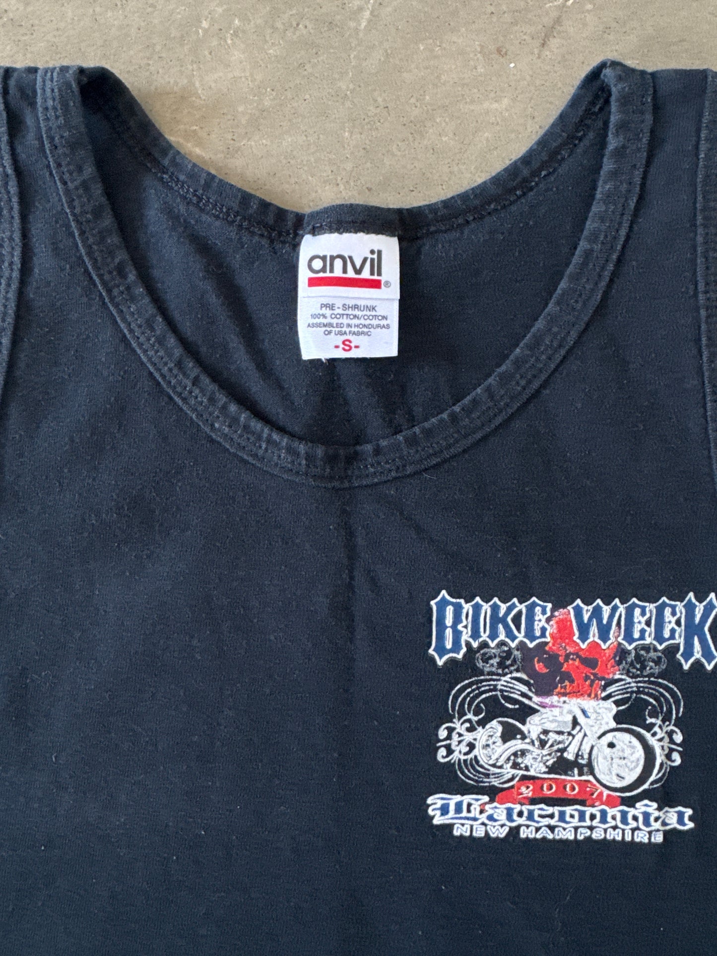 2007 Bike Week Laconia New Hampshire Tank Top