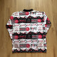 Vintage Nike USA Sport Polo All Over Print Rugby