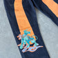 Evisu Embroidered Orange Bull Selvedge Japanese Denim Jeans