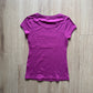 Y2K Women’s Bebe Bedazzled Logo Purple Tee