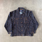 Vintage 90s Veezo Wear Monogram Designer Denim Jean Jacket