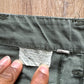 Vintage Military Olive Green Cargo Pants