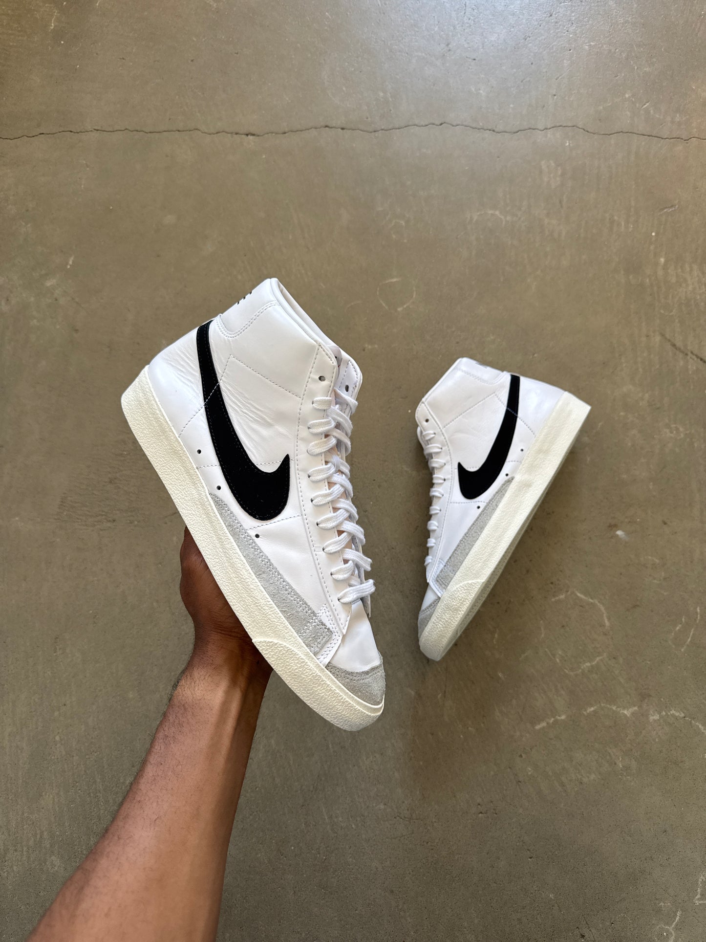 Nike Blazer Mid 77 Vintage White Black