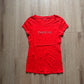Y2K Women’s Bebe Bedazzled Infrared Logo Tee