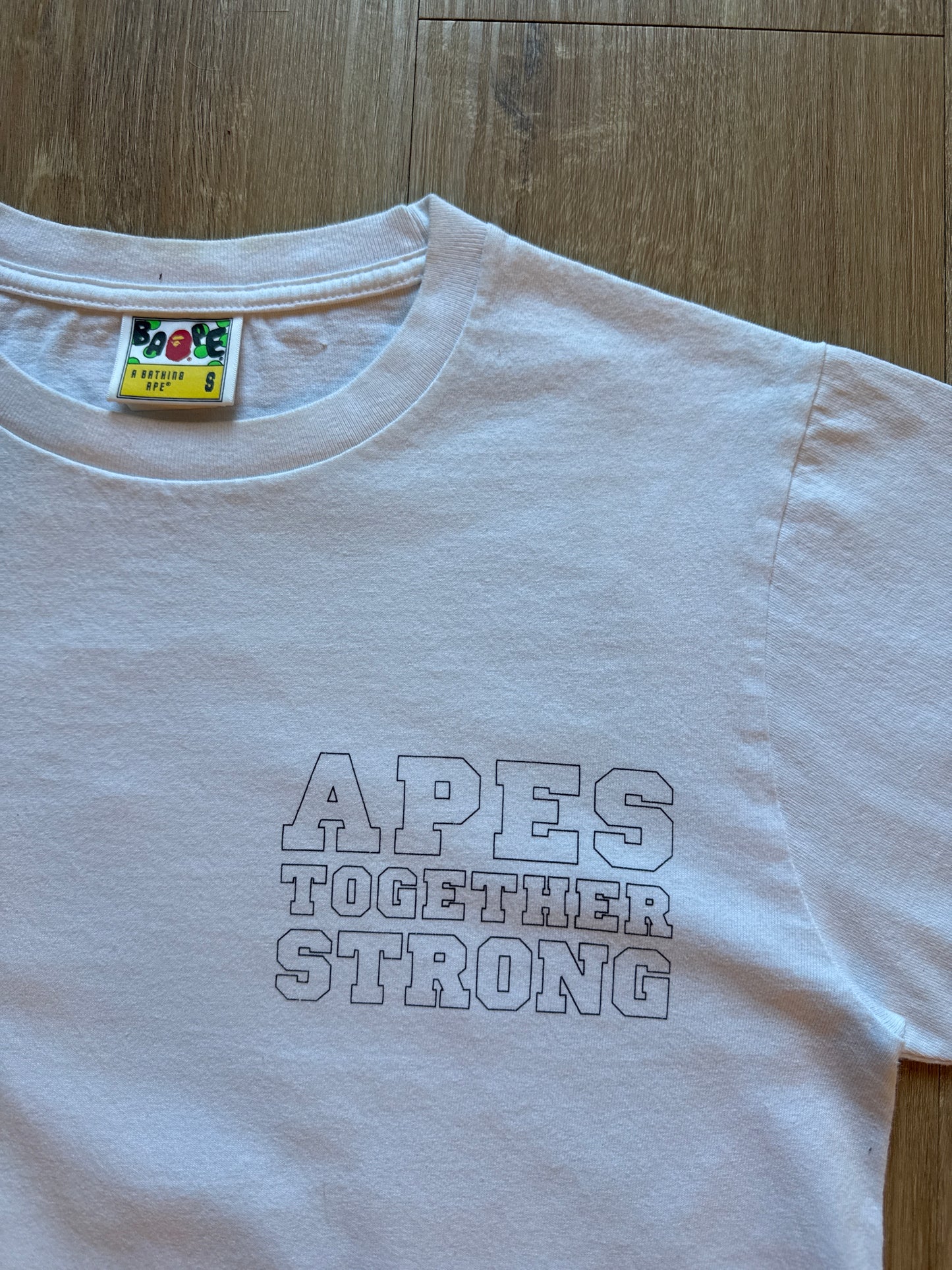 A Bathing Ape Bape Color Camo Crazy College ATS Tee