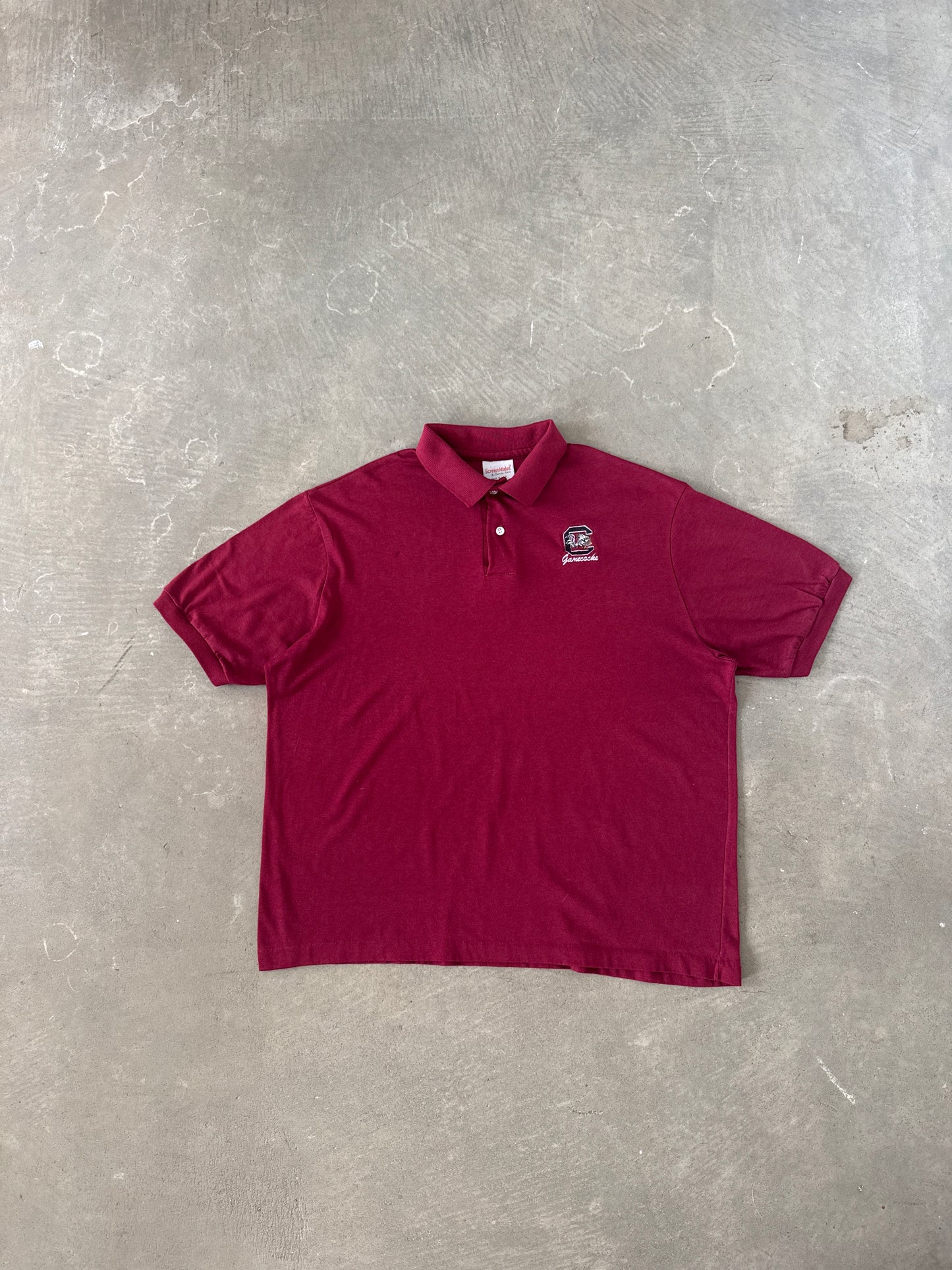 Vintage University Of South Carolina Gamecocks Polo Shirt