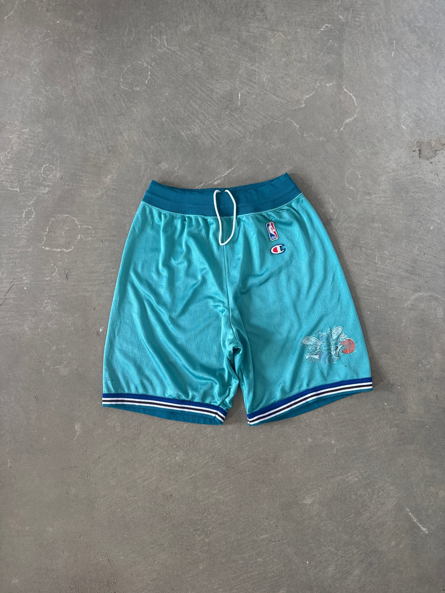 Vintage Champion Charlotte Hornets Shorts