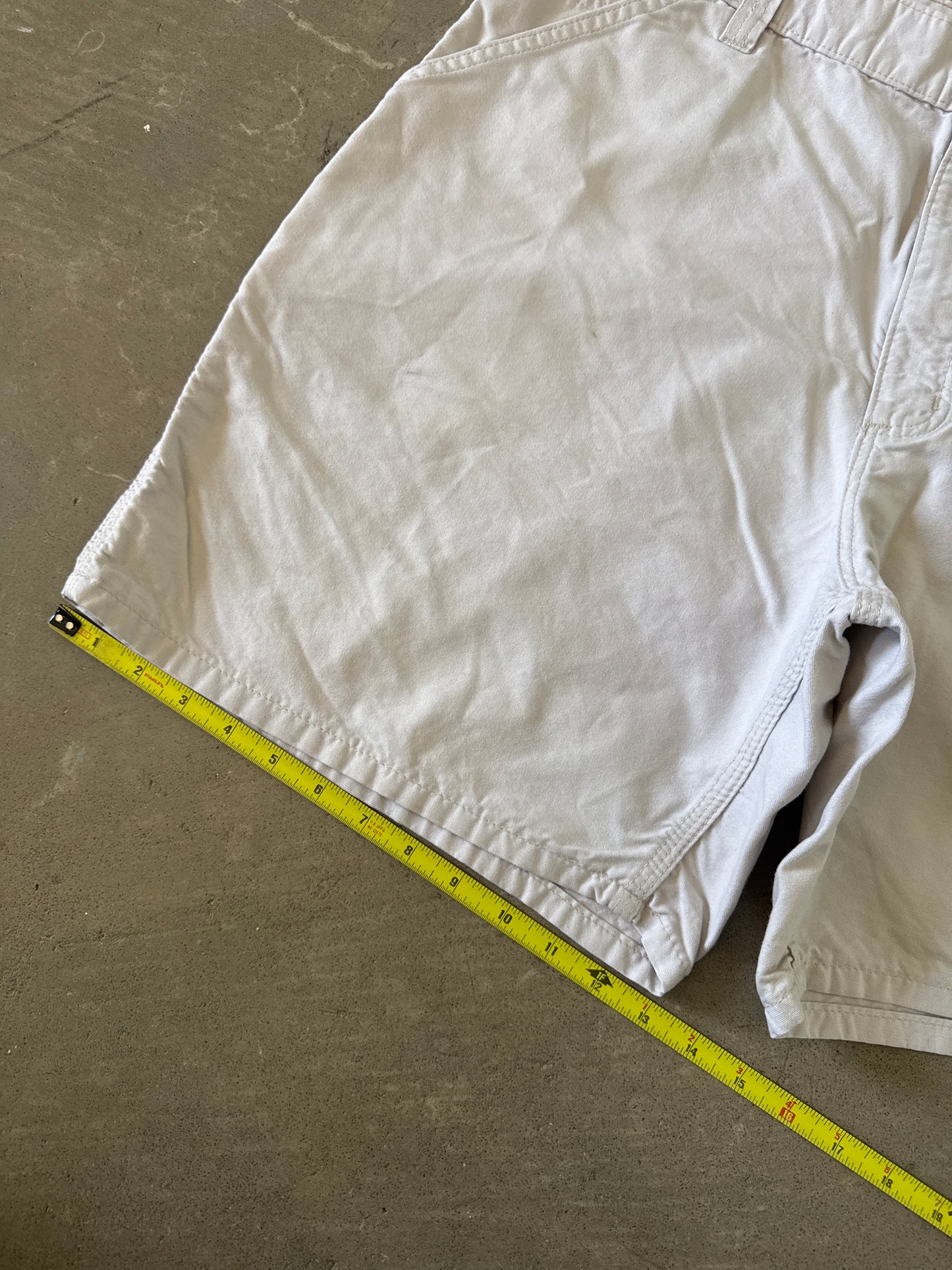 Vintage Carhartt Original Fit Light Tan Carpenter Shorts