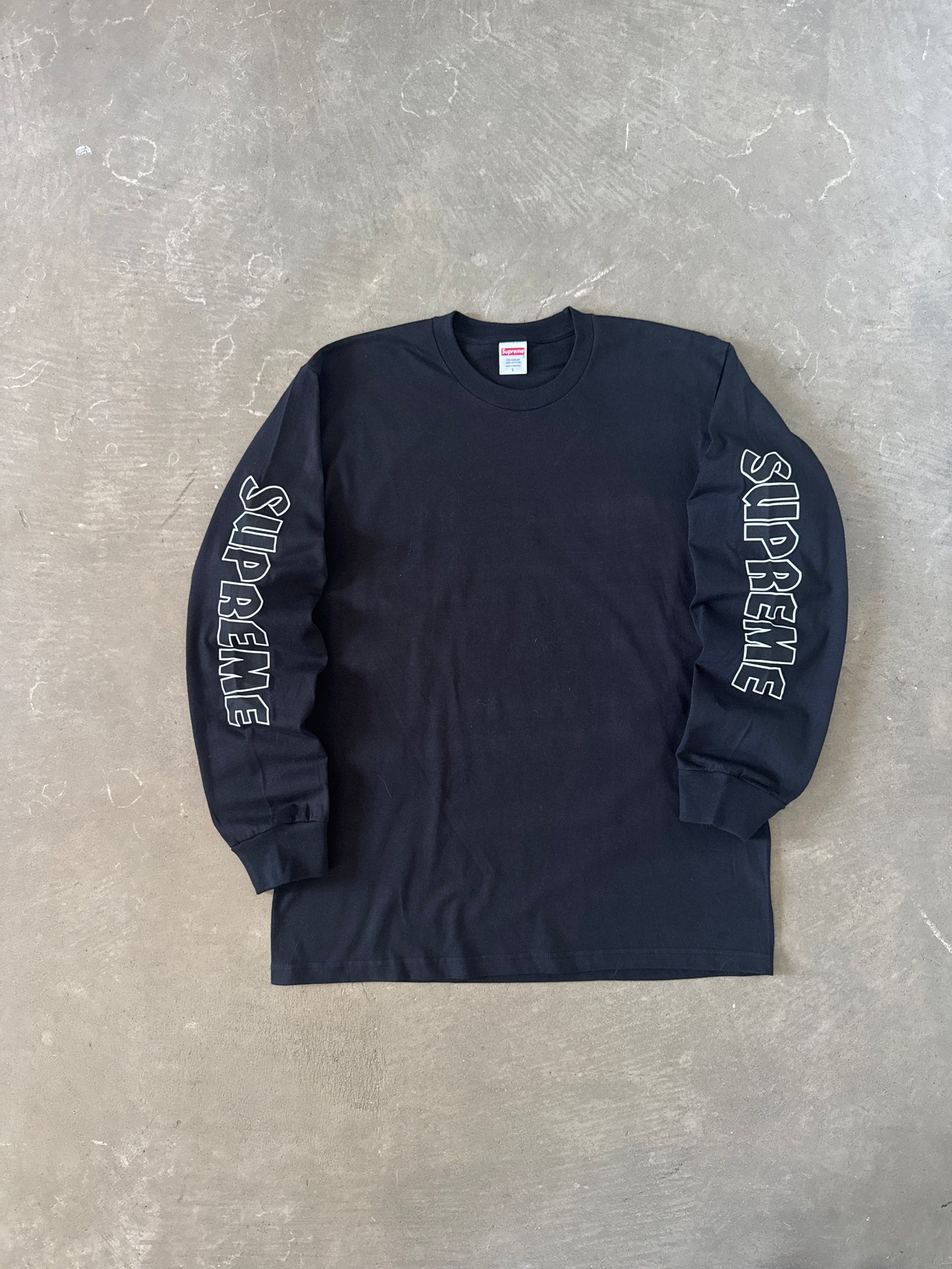 Supreme Spitfire Bighead Long Sleeve Black Tee