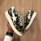 A Bathing Ape Bape Sta Low ABC Camo 20th Anniversary Green