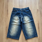 Y2K Regal Wear Denim Jean Long Shorts Jorts