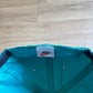 Vintage 90s Nike Logo Teal Elastic Fitted Hat
