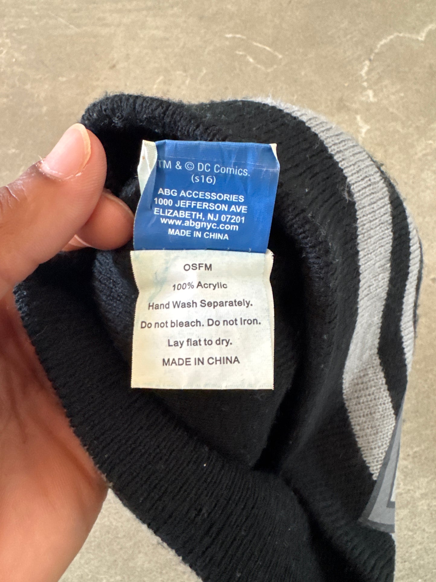Vintage Superman Logo Beanie
