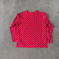 Comme des Garçons PLAY Polka Dot Red Long Sleeve