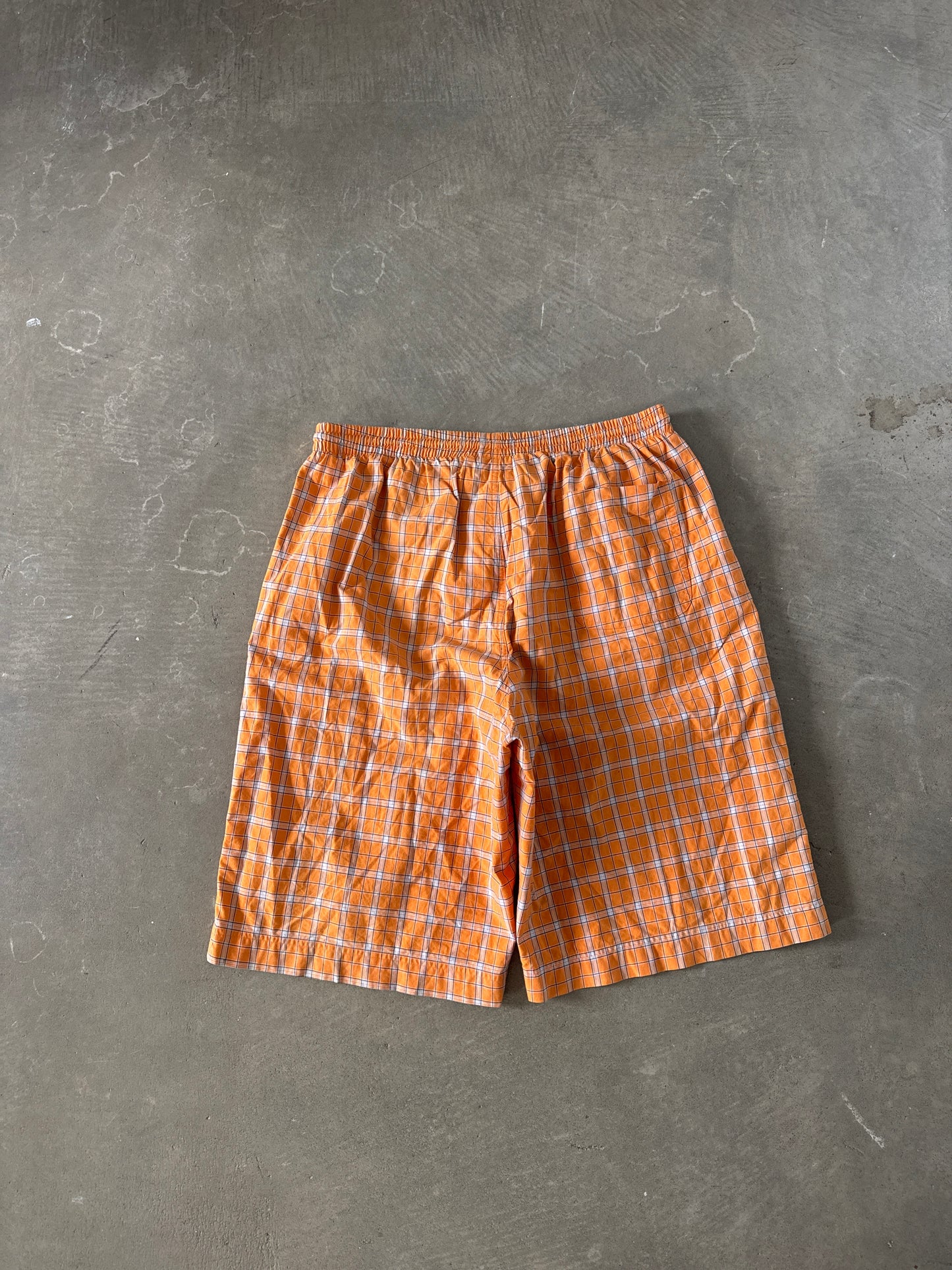 Vintage Southpole Plaid Baggy Long Shorts