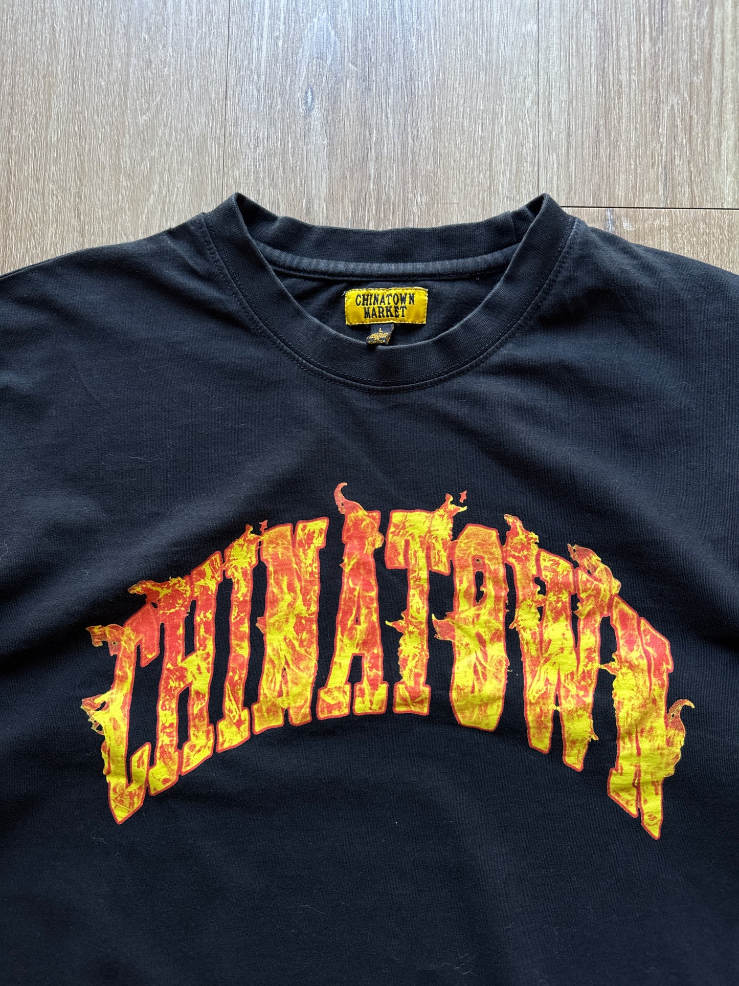 Chinatown Market Flame Arch Logo Tee