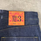 Evisu Gray Dog Japanese Art Selvedge Denim Jeans