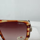 Vintage 80s Gaziale Grandmaster Run DMC Hip Hop Style Cheetah Sunglasses