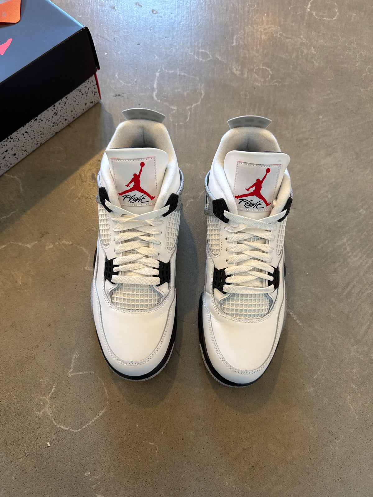 Jordan Retro 4 White Cement (2025)