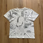 Vintage 90s Miles Davis New Orleans Jazz AOP Tee