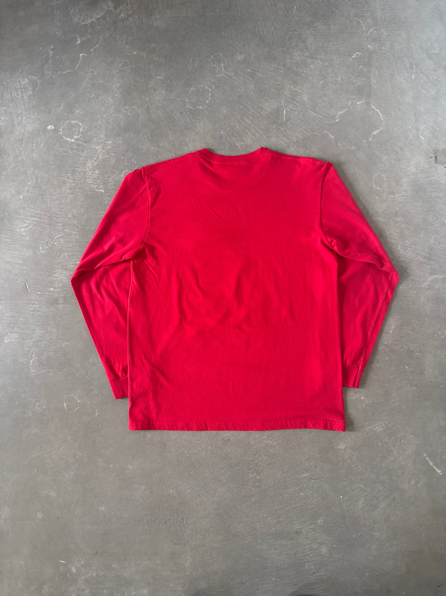 Supreme Nun Long Sleeve Red Tee